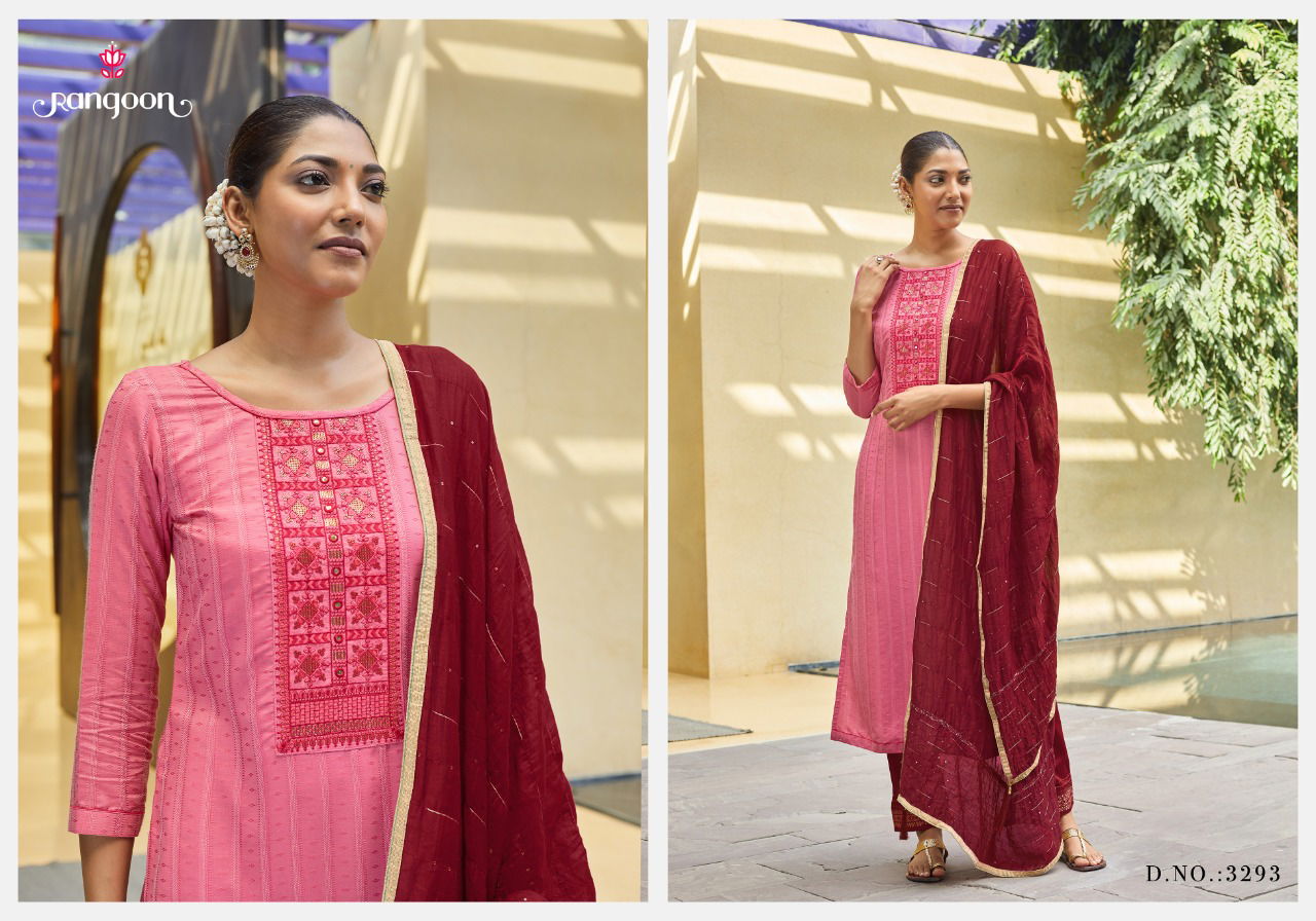 Rangoon Spirit Silk Designer Festive Wear Fancy Silk Ready Made Dress Collection